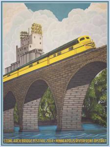 2014 Stone Arch Bridge Festival Poster Now Available